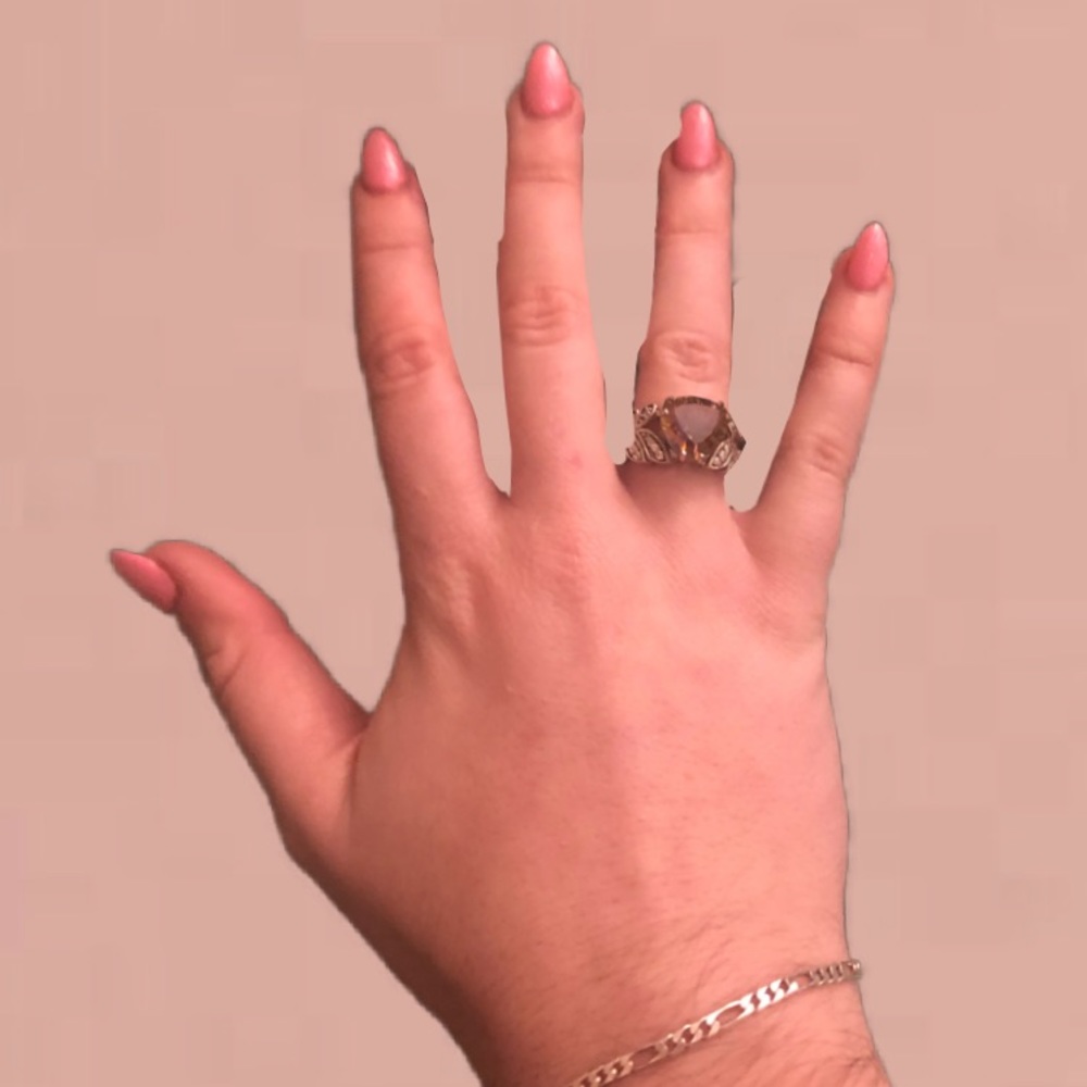 Yellow Topaz Ring